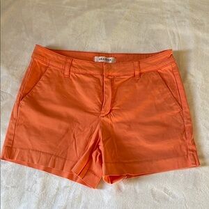 Lilla Ryan Orange Women's Shorts…..size 6